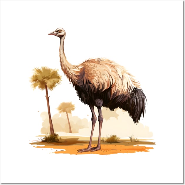 Ostrich Wall Art by zooleisurelife